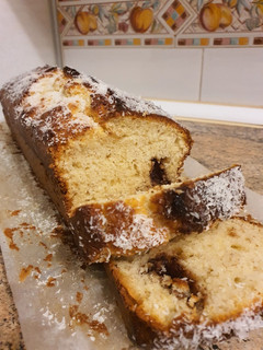 Una foto de Banana bread (pan dulce de plátano y coco)