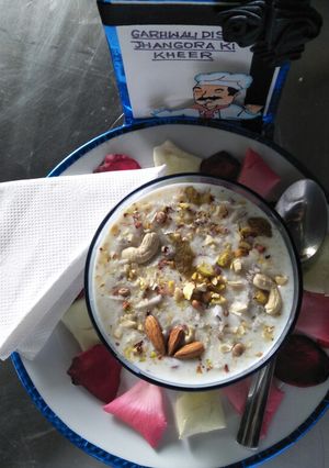 A picture of Jhangora dish.