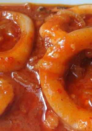 Foto resep Cumi saos padang