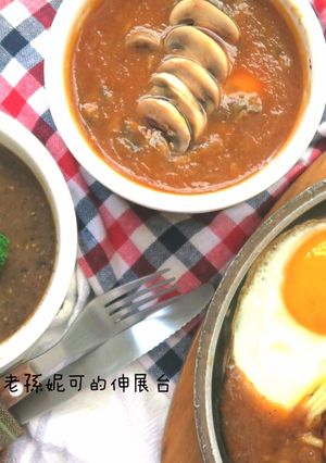 自製鐵板雙醬【蘑菇.黑胡椒】 的食譜成品照片