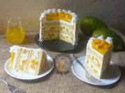 Gambar kek mangga