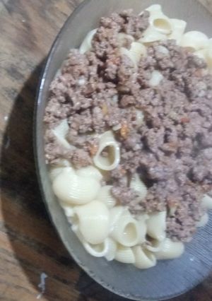 Una foto de Fideos con salsita simple