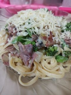 Foto resep Fetucini Carbonara