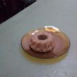 Flan de pan rallado y cacao