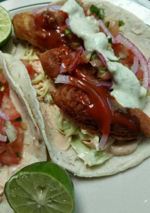Una foto de Tacos Fish (pescado capeado)🐟