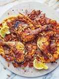 Musakhan (chicken with sumac and onions)
