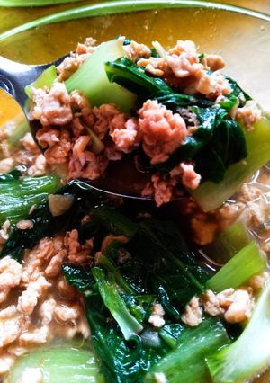 Foto resep Pakcoy telur kuah