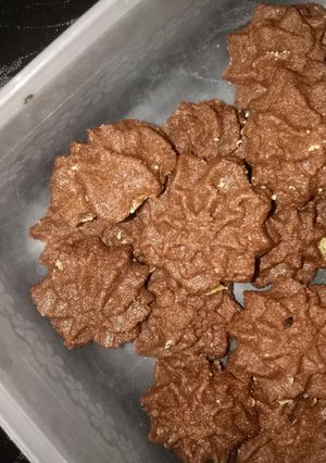 Foto resep Cookies coklat simple tanpa pengembang #bikinramadhanberkesan