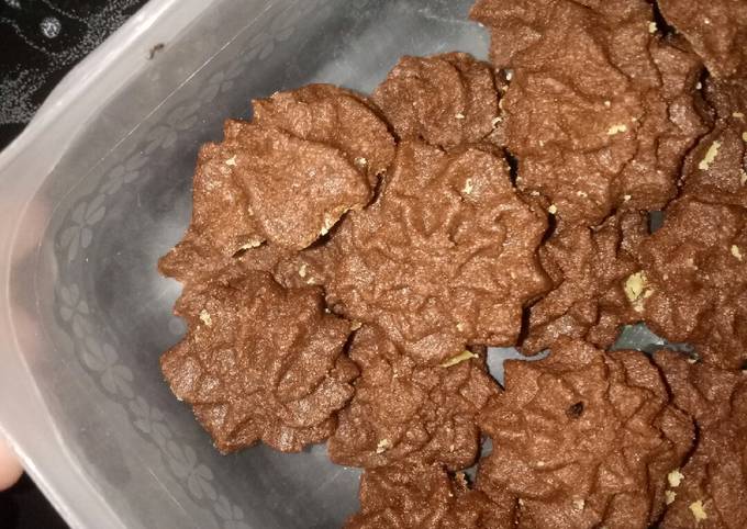 Cookies coklat simple tanpa pengembang #bikinramadhanberkesan