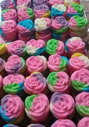 Foto resep Bolu kukus mawar