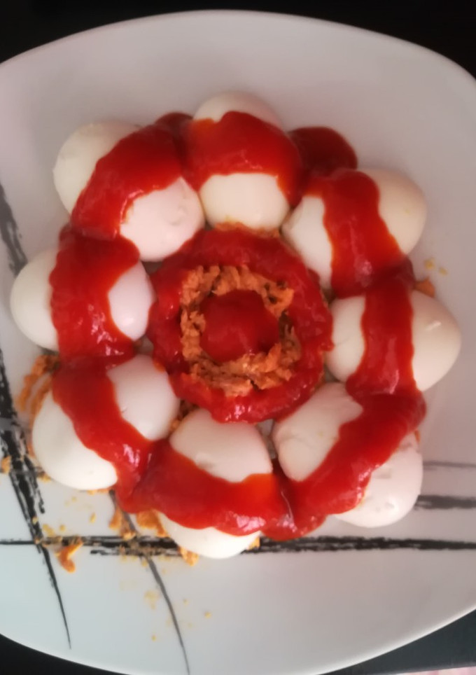 Una foto de Huevos rellenos 👌🏼