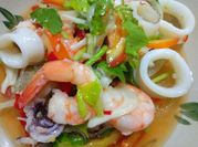 A picture of shrimp bouillon