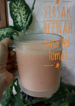Foto resep Jus sirsak, blewah, wortel, tomat
