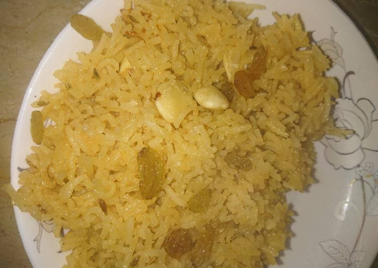 Step-by-Step Guide to Prepare Homemade Jaggery rice (gur wale chawal)