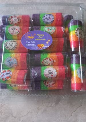 Foto resep Rainbow roll