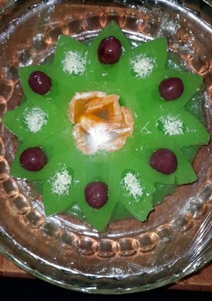 عکسی از دستور ژله طالبی