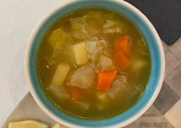 شوربة الخضار السريعة