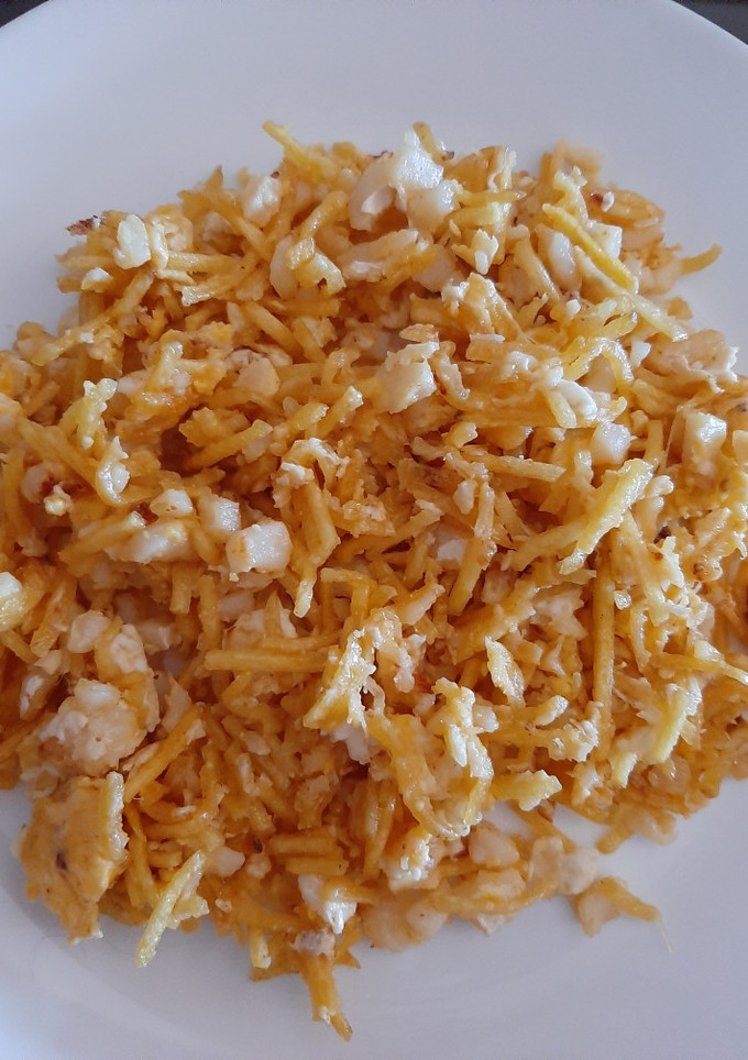 Una foto de Revuelto de bacalao
