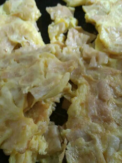 Una foto de Huevos con tortilla
