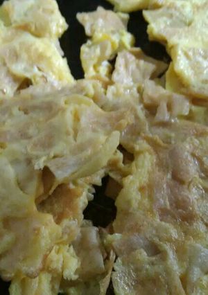 Una foto de Huevos con tortilla