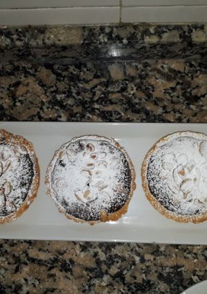 Una foto de Tarta de maní y chocolate