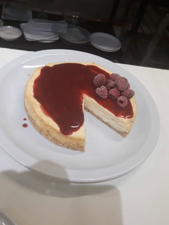Una foto de El famoso cheesecake 💯💯💯