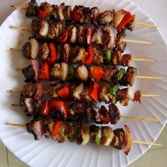 A picture of Beef Kebabs.