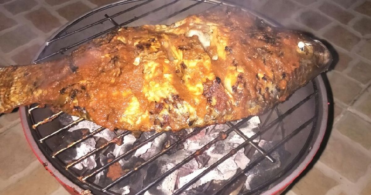 Menu buka puasa ikan panggang.😋