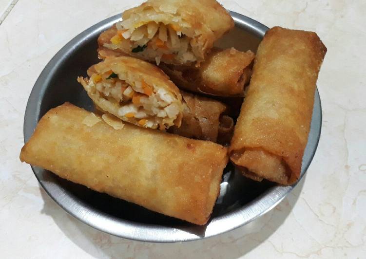 Kiat-kiat memasak Lumpia Bengkuang gurih