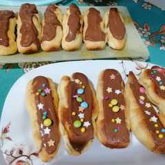 اكلير ♥️♥️😋😋-レシピのメイン写真