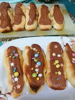 صورة لوصفة اكلير ♥️♥️😋😋