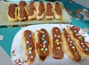 صورة لوصفة اكلير ♥️♥️😋😋