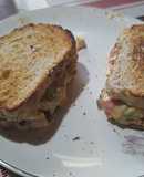 Sándwiches de camarones y algo más