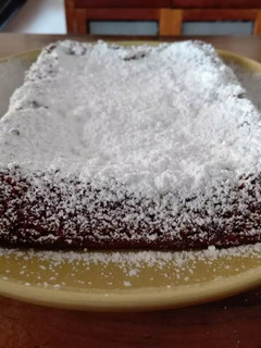Una foto de Brownie de chocolate