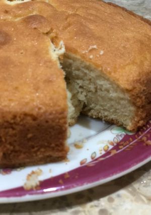 A picture of Mango cake.