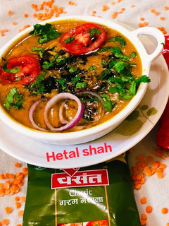 અવધિ મસૂર દાળ તડકા (Awadhi Masoor Dal Tadka Recipe In Gujarati) રેસીપી મુખ્ય ફોટો