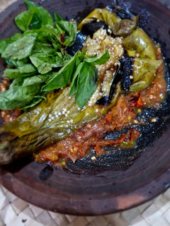 Foto resep Terong bakar penyet kemangi