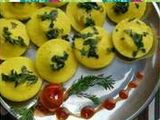 Microwave dhokla idli style