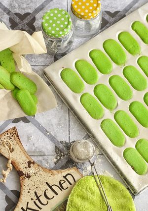 Foto resep Lidah Kucing Pandan