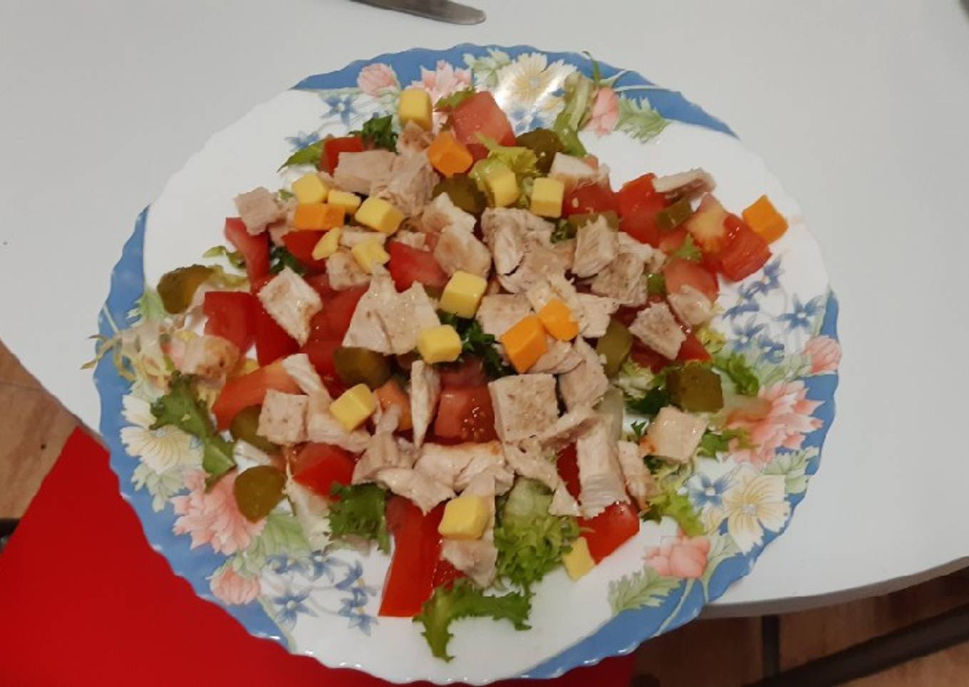 Ensalada de pollo