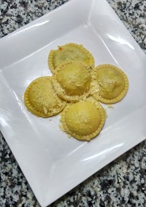 Una foto de Sorrentinos caseros muy fácil 😊
