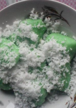 Foto resep getuk singkong pandan