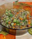 Ensalada de quinoa y tres arroces