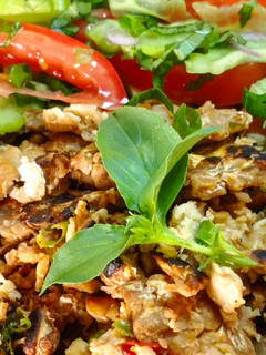 Foto resep Sambal tempe panggang acar pare