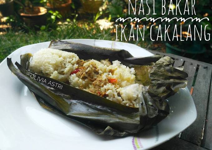 Resep Nasi Bakar Ikan Cakalang Pr Masakanbungkusdaun Oleh Olivia Astri