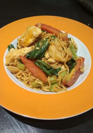 Foto resep Mie Nyemek ala Bu Restu