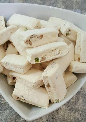 صورة لوصفة المن والسلوى (من السما)حلوى لذيذة جداوضيافة فاخرة
