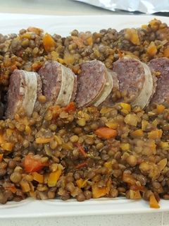 Foto di Cotechino con lenticchie