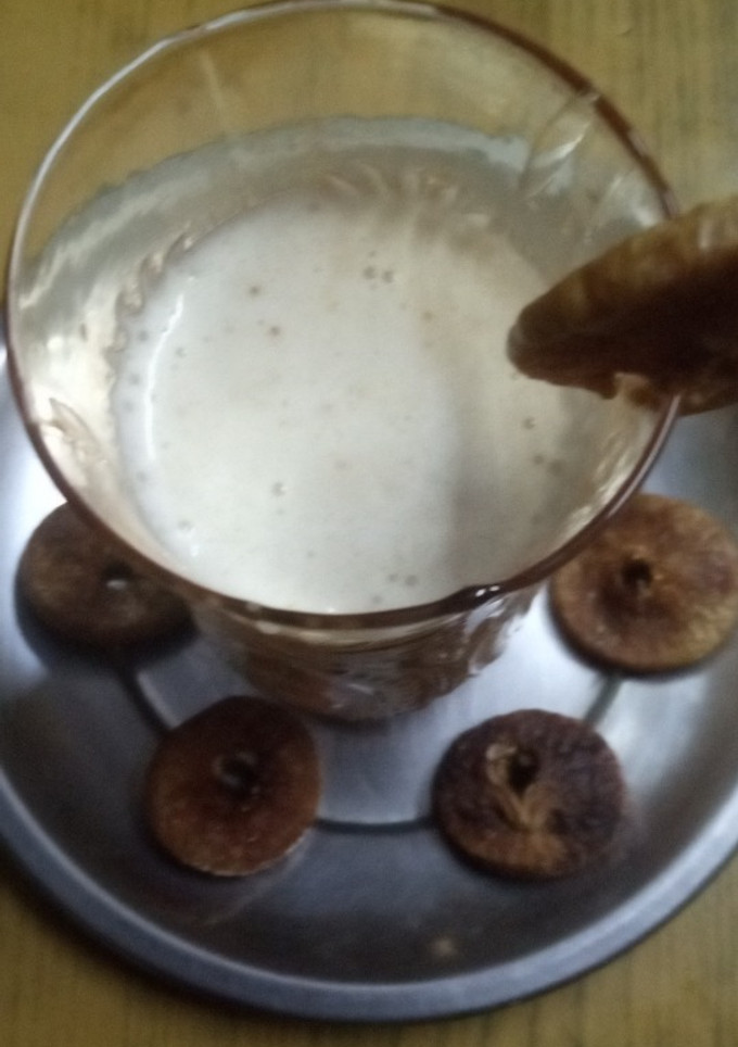 அத்தி மில்க் ஷேக் (Aththi milkshake recipe in tamil) செய்முறை முக்கிய புகைப்படம்