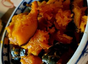 Foto de Abóbora caramelada - (abóbora cabotiá caramelizada) - Receita antiga fácil e com sabor de infância